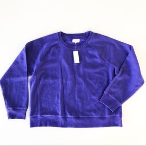 NWT Lou & Grey Purple Sweatshirt